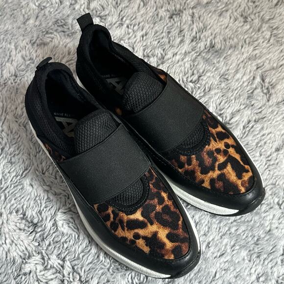 Anne Klein Sport Cheetah Print Slip On Sneakers Size 7M Athletic Shoes Workout - Picture 6 of 10